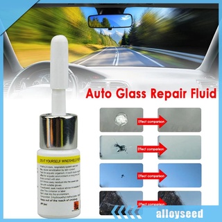 (aleación) Parabrisas de coche ventana vidrio reparación de grietas restaurar bricolaje Kit de herramientas Universal (1)