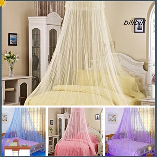 Bilibili elegante encaje insecto cama Canopy cortina redonda cúpula mosquitera ropa de cama