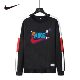 ! ¡Nike! Sudadera con capucha cómoda de moda holgada para hombre/sudadera con capucha