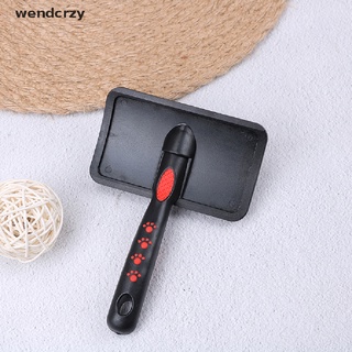 Wendcrzy 1Pc Handle shedding pet dog cat hair brush pin fur grooming trimmer comb tools CO (3)