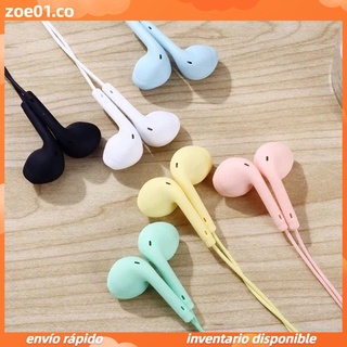 U88 macaron apple Android-Auriculares Con Cable (3,5 Mm , jack universal U19 , zoe01)