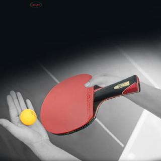 raqueta de tenis de mesa de carbono para entrenamiento profesional, raqueta de ping pong