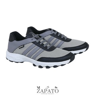 Zapatos de los hombres de los hombres zapatillas de deporte correr Casual Original barato ceniza (1)