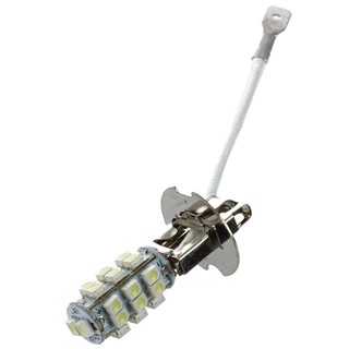 2 pzas bombilla LED H3 26 SMD para coche antiniebla DRL/lámpara blanca