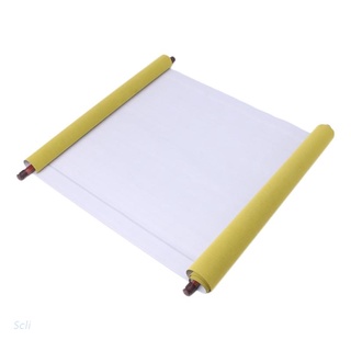 Scli - cuaderno de tela mágica china reutilizable, papel de agua, caligrafía, libro de tela, 1,5 m
