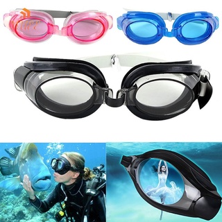 Gafas de natación de silicona impermeables antiniebla conjunto de gafas de protección UV de visión amplia ajustable gafas con Clip de nariz tapón de oreja