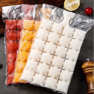 10 piezas/paquete De bolsas Para hacer Cubos De hielo desechables Auto-cara/Mini embudo De silicón