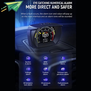 Nuevo A700 HUD OBD GPS Head Up pantalla Digital LCD escáner De viaje De computadora accesorios De encendido automático electrónicos