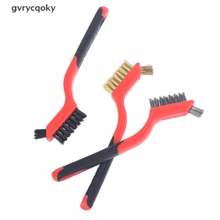 [gvrycqoky] 3 piezas vanzlife estufa de gas cepillo de alambre de limpieza herramientas de cocina cepillo de fibra de metal