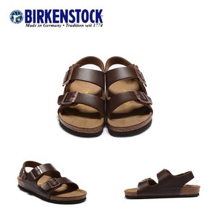 genuino birkenstock sandalias hombres y mujeres corcho fondo zapatos de playa (1)