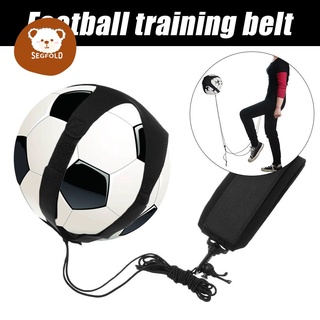 segfold fútbol fútbol cintura cinturón kick throw equipo de entrenamiento niños adultos entrenamiento ayuda auto entrenador práctica deportiva ajustable