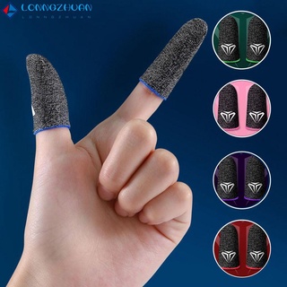 Lonngzhuan 1 par de guantes para Gamer transpirables/pantalla táctil para juego/guantes para la yema de los dedos