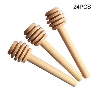 Honey Wooden Dipper Mini Stirring Rod Stick Spoon Wooden Honey Stick Party Supply (9)