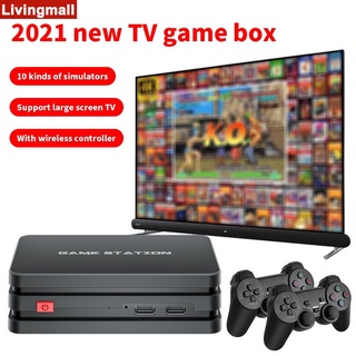Consolas De Videojuegos Incorporadas 10000 +/PS Juegos Retro Consola De Con Controlador Inalámbrico De Video Pegatinas livingmall1 . co (1)