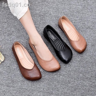 fsdq01.coOtoño nuevos zapatos individuales para mujer 2021 estilo simple viajero diario tacón grueso tacón medio punta cuadrada boca baja zapatos de barco perezosos zapatos de rollo de huevo