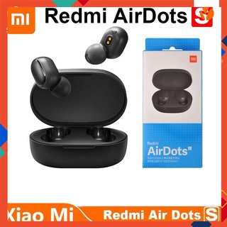 xiaomi redmi airdots s tws auriculares inalámbricos bluetooth 5.0 gaming auriculares con micrófono hd control de voz