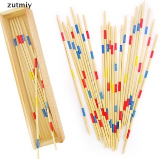 [zutmiy] palos de madera de recogida de madera retro tradicional juego pickup palo de juguete caja de madera rghn