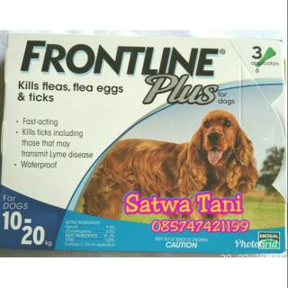 Frontline PLUS para perros 10-20 KG (1Ipet)