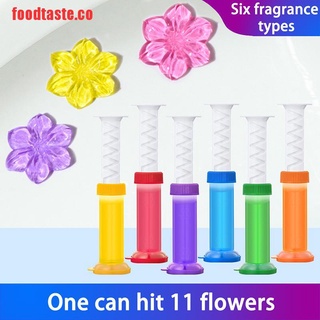 【foodtaste】Flower Aromatic Gel Toilet Deodorant Cleaner Remove Odors Hous