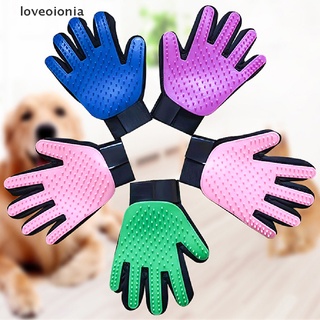 [lan] guantes de aseo para gatos/guantes para mascotas/mascotas/cepillo deshedding para mascotas/guante cvx
