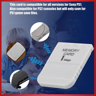 PS1 tarjeta de memoria 1 Mega tarjeta de memoria para Playstation 1 One PS1 PSX juego útil (3)
