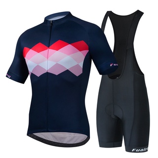 Roupas esportivas para ciclismo Conjunto personalizado de tecido respirável, almofada de silicone, pulseira, shorts, roupas off-road de bicicleta de montanha