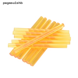pegasu1shb 12 x profesional queratina pegamento palos para extensiones de pelo humano amarillo caliente (8)