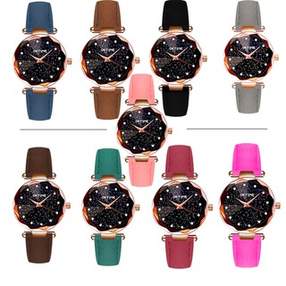 Fagger--*---*------ reloj de pulsera creativo de hoja con correa de moda/reloj de cuarzo para mujer p/estudiantes (4)