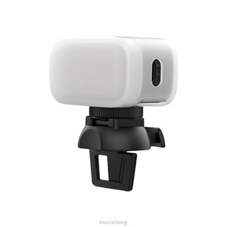 Profesional USB recargable fotografía ajustable brillo Mini portátil Vlog línea enseñanza luz de relleno