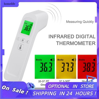 Termómetro Digital infrarrojo De frente sin contacto Temperatura Corporal Dispositivo De medición De Alta precisión con alarma De fiebre