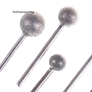 [fashionwayshg] 6 ruedas redondas de diamante de 3 mm de vástago redondo para herramienta rotativa [caliente] (2)