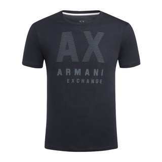 armani exchange armani ax nueva letra impreso cuello redondo manga corta camiseta macho 3gztfb-zjh4z