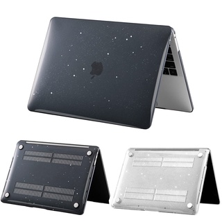nuevo bling glitter estuche duro para macbook m1 chip 13 pro air retina 11 12 13.3 15 16 pulgadas accesorios 2021 cubierta a2338 a2159 a1990 (1)
