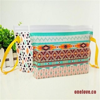 ONELOVE Wipes Carrying Case Eco-friendly Wet Wipes Bag Clamshell Cosmetic Pouch
