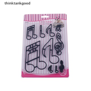 th1co - juego de 10 notas musicales, cortador de galletas, plástico, sugarcraft, fondant, cortador de tartas martijn (2)