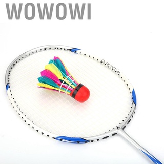 Wowowi 11 unids/lote pelotas de bádminton coloridas duraderas accesorio de entrenamiento deportivo (8)