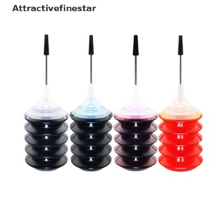 【AFS】 4bottle 30ML Refill Dye Ink Kit For Epson Canon HP Brother Lexmark DELL Inkjet 【Attractivefinestar】