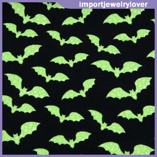 [Enjoy] 8 Halloween Abbora búho Crnio tela De algodón Para Costura DIY retazos (7)