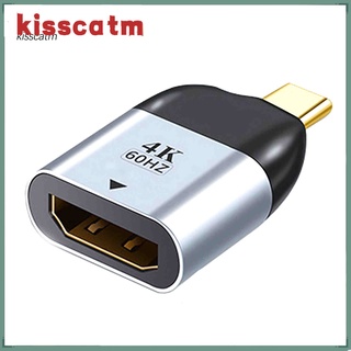 Cable compatible con USB tipo C a HDMI compatible con 4K 60HZ convertidor adaptador para Thunderbolt 3