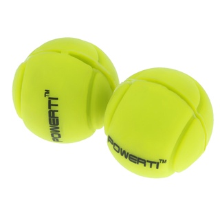 Bolehdeals 2pza. Bola De Bola con Forma De tenis Squash/a prueba De agua/estampado De vibración amarillo (3)