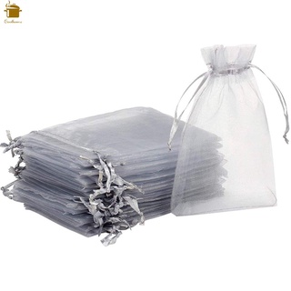 100 unids/set de malla paquete bolsillo 10*12 cm regalo bolsa de caramelo fiesta bolsa de cordón (1)