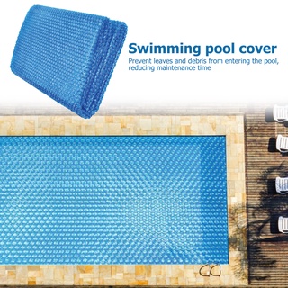 hermosa cubierta de piscina solar a prueba de polvo de natación agua fiesta piscina película de aislamiento térmico