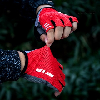 GUB 1 par de guantes de medio dedo resistentes al desgaste transpirables deportivos para montar bicicleta (3)