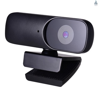 Full HD 1080P Webcam CMOS 500W cámara Web con micrófono soporte Auto enfoque USB cámara de ordenador Plug and Play para PC de escritorio portátil videollamadas conferencias grabación en vivo clases en línea