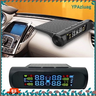 tpms pantalla lcd sistema de monitoreo de presión de neumáticos de coche +4 kit de sensores externos