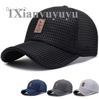 xianyub gorra de béisbol de malla para mujer para hombre gorra de béisbol deportes sombrero de golf sombrero de verano trucker gorra