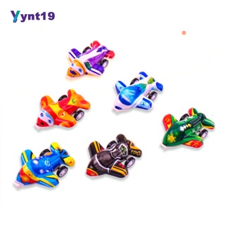 Ynt1 niños tire hacia atrás pequeño avión juguete inercial colorido Mini modelo de avión para niños