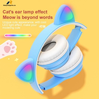 ?Big promoção? Auriculares Bluetooth P47M con oreja de gato y oreja de gato