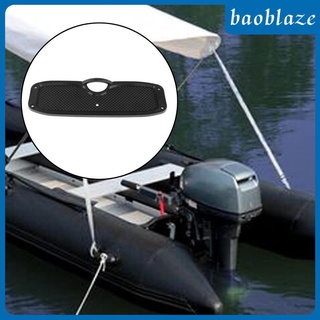 [BAOBLAZE] Almohadilla protectora de plástico para barco inflable, color negro