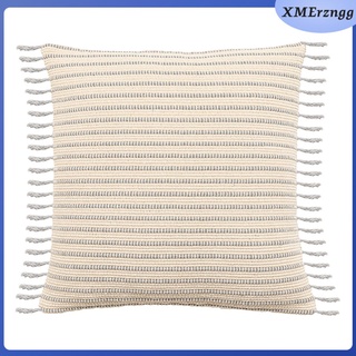 boho - funda de almohada de algodón, diseño de sala de estar